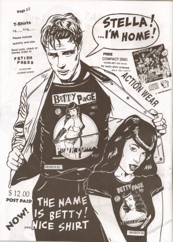Cover of Betty Page Punk Comix 2